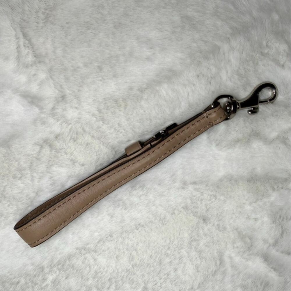 Tan Silver Wristlet Replacement Strap - Picture 2 of 2
